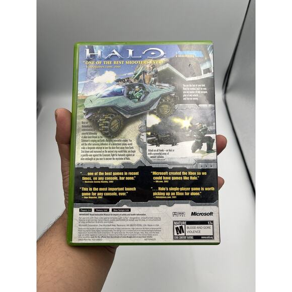 Halo: Combat Evolved Not For Resale NFR (Original XBOX) Complete In Box - Picture 9 of 9